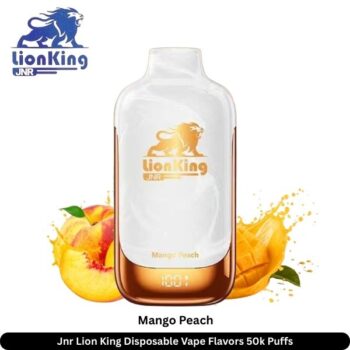 Jnr Lion King Disposable Vape Flavors 50k Puffs Cola Ice