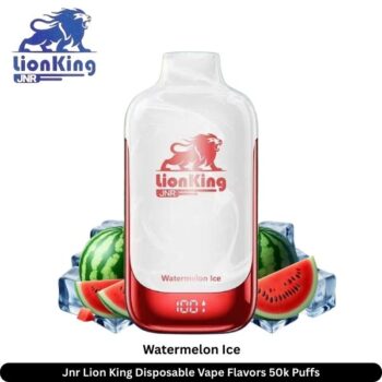 Jnr Lion King Disposable Vape Flavors 50k Puffs Watermelon Ice
