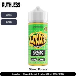 Loaded Glazed Donut E-juice 120ml 3MG 6MG