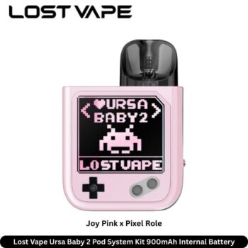 Lost Vape Ursa Baby 2 Pod System Kit Joy Pink x Pixel Role