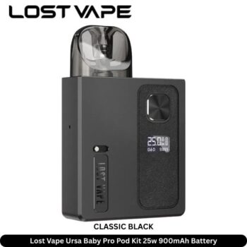 Lost Vape Ursa Baby Pro Pod Kit 25w Classic Black