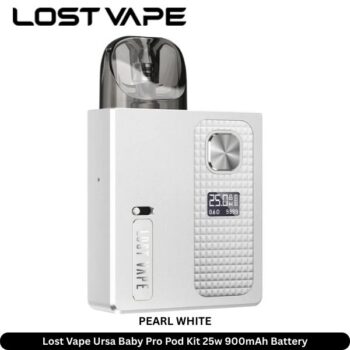 Lost Vape Ursa Baby Pro Pod Kit 25w Pearl White