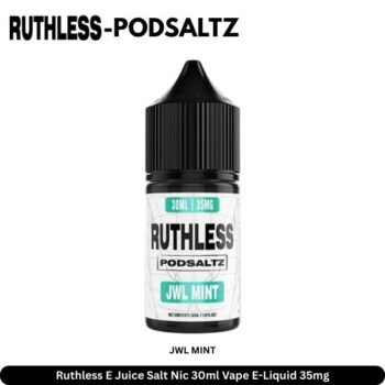 Ruthless E Juice Salt Nic 30ml Jwl Mint