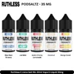 Ruthless E Juice Salt Nic 30ml