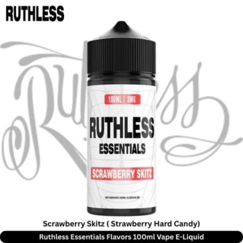 Ruthless Essentials Flavors 100ml Vape E-Liquid Scrawberry Skitz