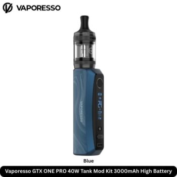 Vaporesso GTX ONE PRO 40W Tank Blue Mod Kit