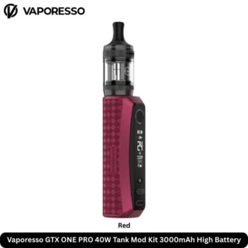 Vaporesso GTX ONE PRO 40W Tank Red Mod Kit