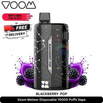 Voom Meteor Disposable 70000 Puffs Vape Blackberry Pop