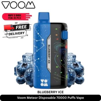 Voom Meteor Disposable 70000 Puffs Vape Blueberry Ice