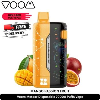 Voom Meteor Disposable 70000 Puffs Vape Mango Passion Fruit