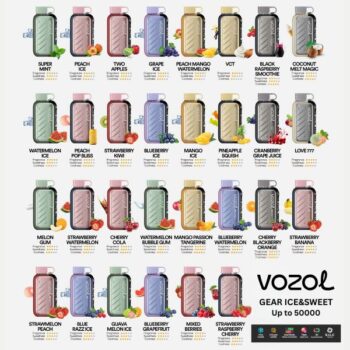 Vozol Gear 50K Puff Disposable Vape