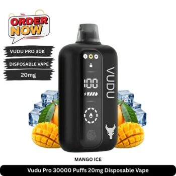Vudu Pro 30000 Puffs 20mg Disposable Vape Mango Ice