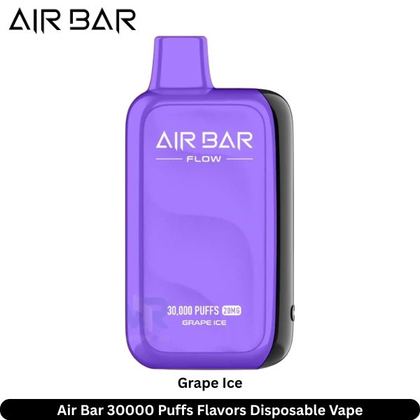 Air Bar 30000 Puffs Flavors Grape Ice Disposable Vape