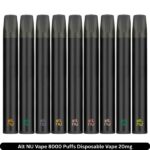 Alt NU Vape 8000 Puffs Disposable Vape 20mg