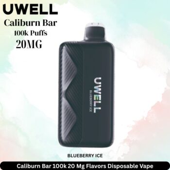Caliburn Bar 100k 20 Mg Flavors Blueberry Ice Disposable Vape