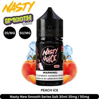 Nasty New Smooth Series Salt 30ml Peach Ice