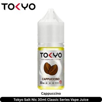 Tokyo Salt Nic 30ml Cappuccino Classic Series Vape Juice