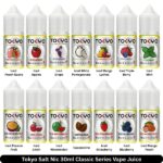 Tokyo Salt Nic 30ml Classic Series Vape Juice