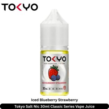 Tokyo Salt Nic 30ml Iced Blueberry Strawberry Classic Series Vape Juice