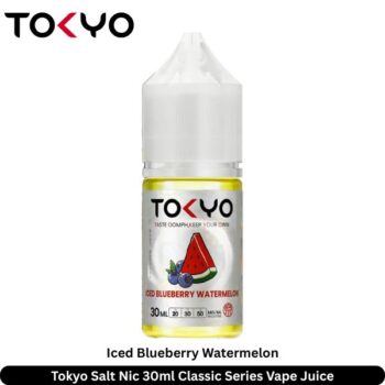 Tokyo Salt Nic 30ml Iced Blueberry Watermelon Classic Series Vape Juice