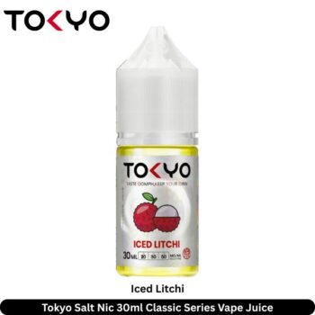 Tokyo Salt Nic 30ml Iced Litchi Classic Series Vape Juice