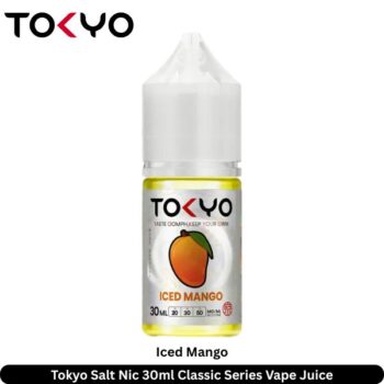 Tokyo Salt Nic 30ml Iced Mango Classic Series Vape Juice