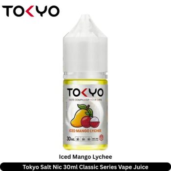 Tokyo Salt Nic 30ml Iced Mango Lychee Classic Series Vape Juice