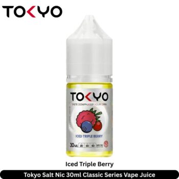 Tokyo Salt Nic 30ml Iced Triple Berry Classic Series Vape Juice