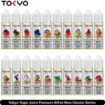 Tokyo Vape Juice Flavours 60ml New Classic Series