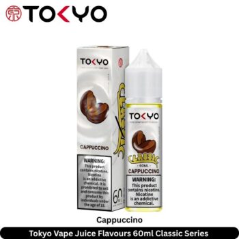 Tokyo Vape Juice Flavours Cappuccino 60ml
