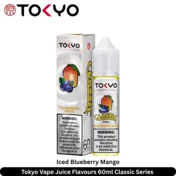 Tokyo Vape Juice Flavours Iced Blueberry Mango 60ml