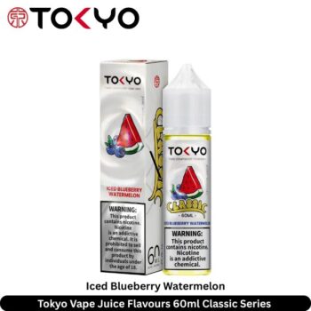 Tokyo Vape Juice Flavours Iced Blueberry Watermelon 60ml