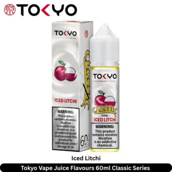 Tokyo Vape Juice Flavours Iced Litchi 60ml