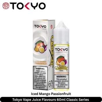 Tokyo Vape Juice Flavours Iced Mango Passionfruit 60ml