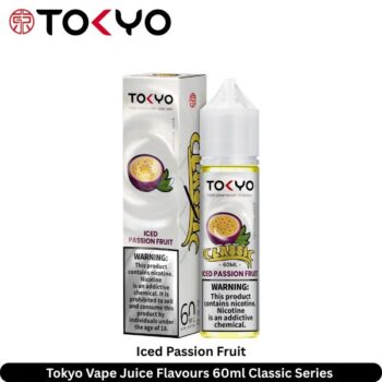Tokyo Vape Juice Flavours Iced Passion Fruit 60ml