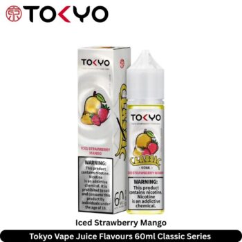 Tokyo Vape Juice Flavours Iced Strawberry Mango 60ml