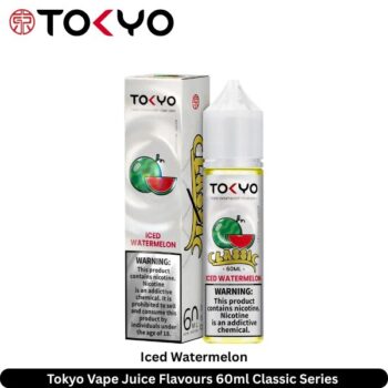 Tokyo Vape Juice Flavours Iced Watermelon 60ml