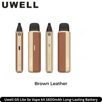 Uwell G5 Lite Se Vape kit Brown Leather