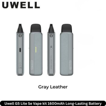 Uwell G5 Lite Se Vape kit Gray Leather