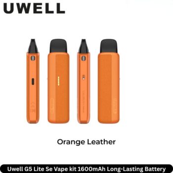 Uwell G5 Lite Se Vape kit Orange Leather