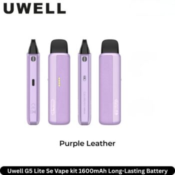 Uwell G5 Lite Se Vape kit Purple Leather
