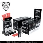 VGOD Stig Cubano Disposable Vape 10 Pack