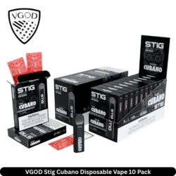 VGOD Stig Cubano Disposable Vape 10 Pack