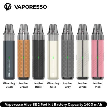 Vaporesso Vibe SE 2 Pod Kit Battery Capacity 1400 mAh