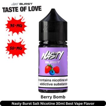 Nasty Burst Berry Bomb Salt Nicotine 30ml