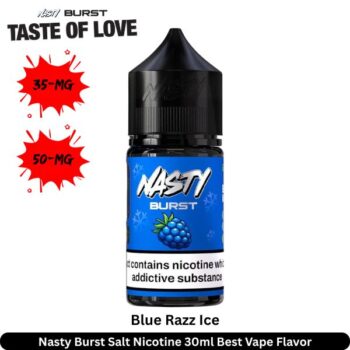 Nasty Burst Blue Razz Ice Salt Nicotine 30ml