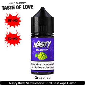 Nasty Burst Grape Ice Salt Nicotine 30ml