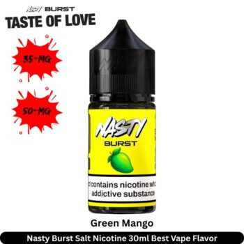 Nasty Burst Green Mango Salt Nicotine 30ml