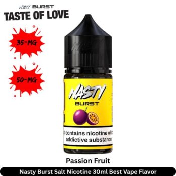 Nasty Burst Passion Fruit Salt Nicotine 30ml