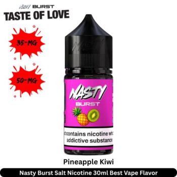 Nasty Burst Pineapple Kiwi Salt Nicotine 30ml